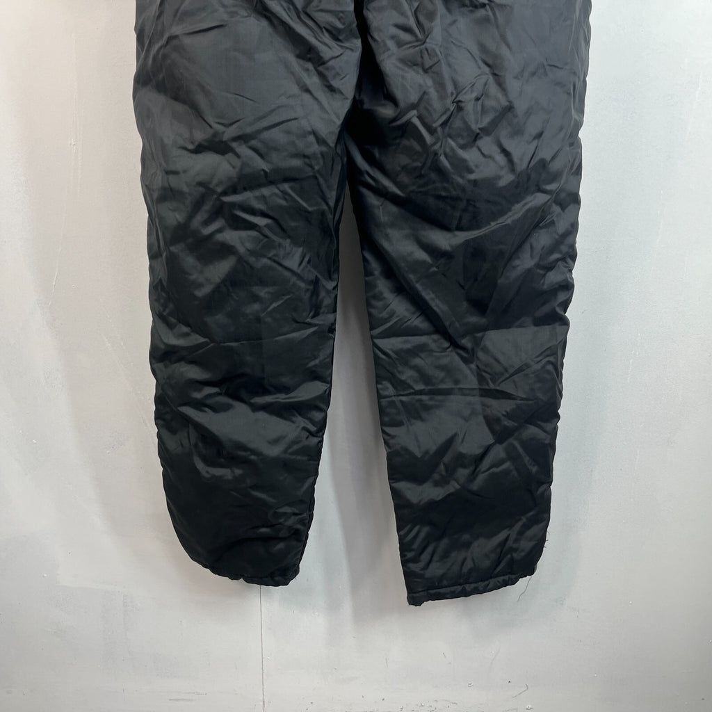Vintage Western Field Ski Suit One Piece 90s Snowsuit Winter Black Womens size M