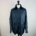 Glengreen Made in England Wax Jacket in Black size Large