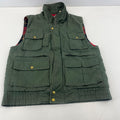 Appalachian Trail Quilted Waistcoat Gilet Vest Green Fishing size S