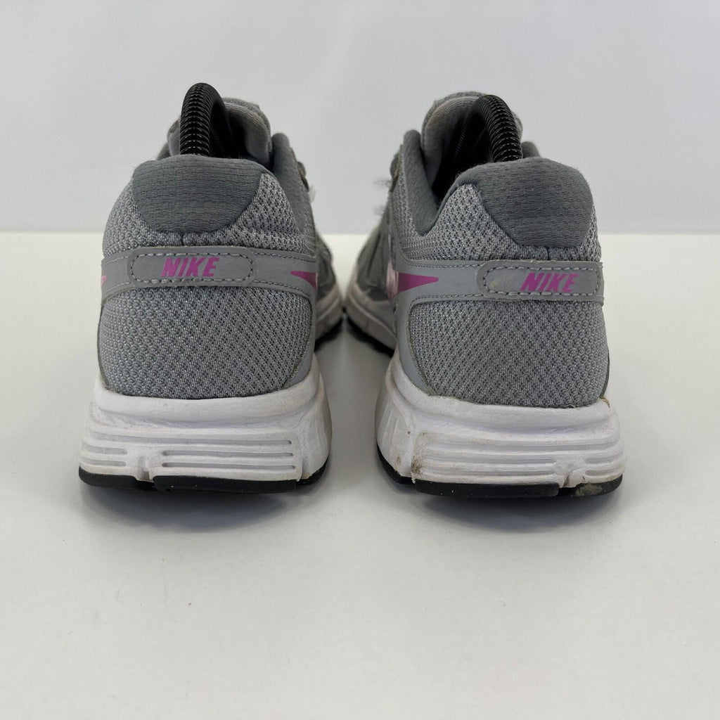 Nike Trainers Revolution 2 Grey & Pink Mesh Running Gym Shoes size UK 7 / EU 41