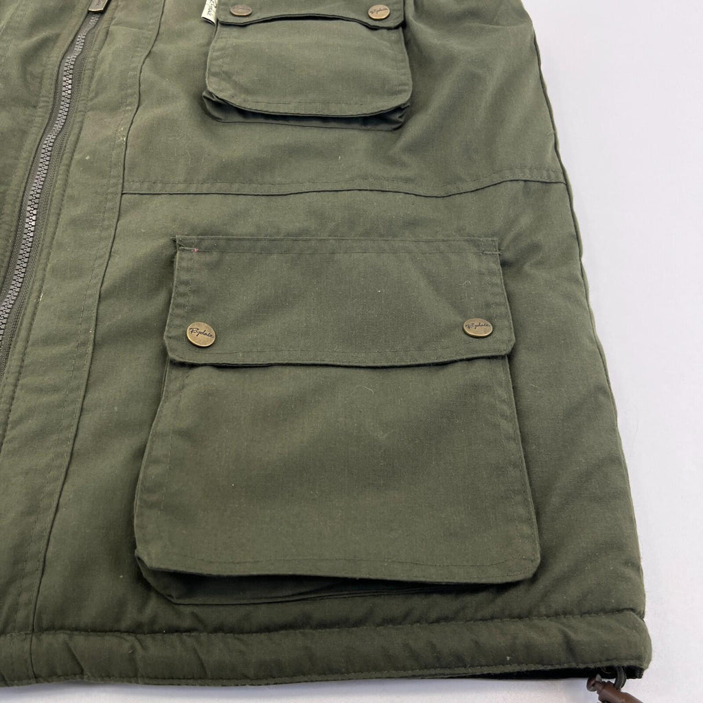 Rydale Brecon Quilted Bodywarmer Gilet size M Waistcoat Utility Shooting Green