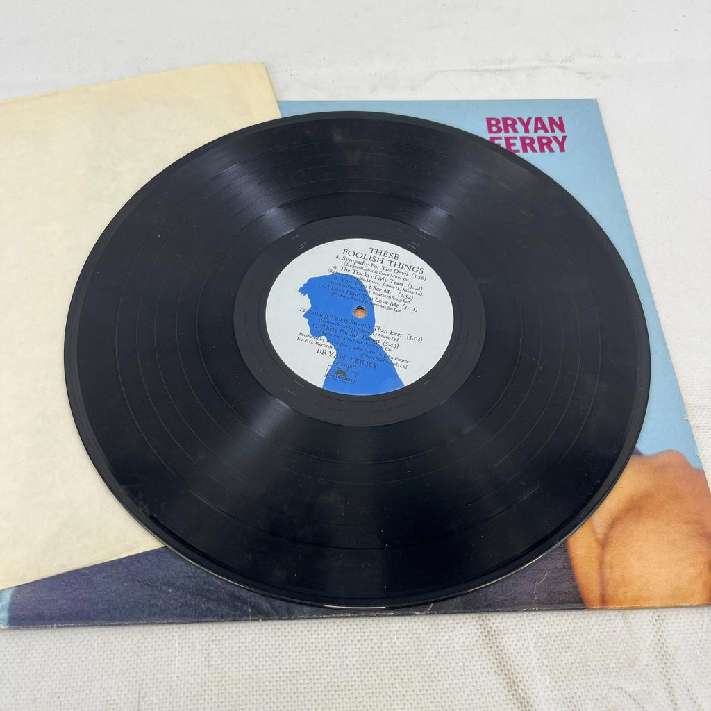 Bryan Ferry These Foolish Things Vinyl Record VG+/G Polydor 1973