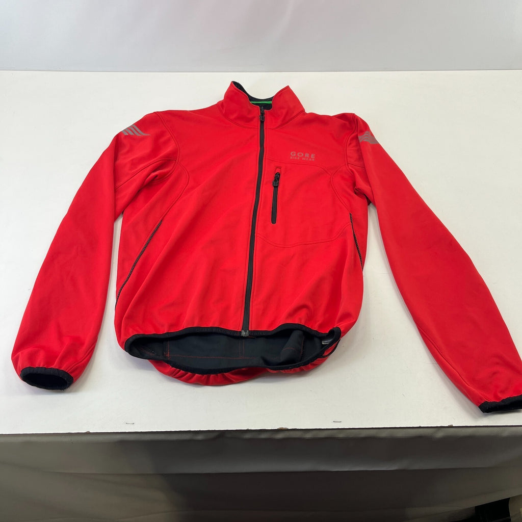Gore Windstopper Softshell Cycling Jacket in Red size M