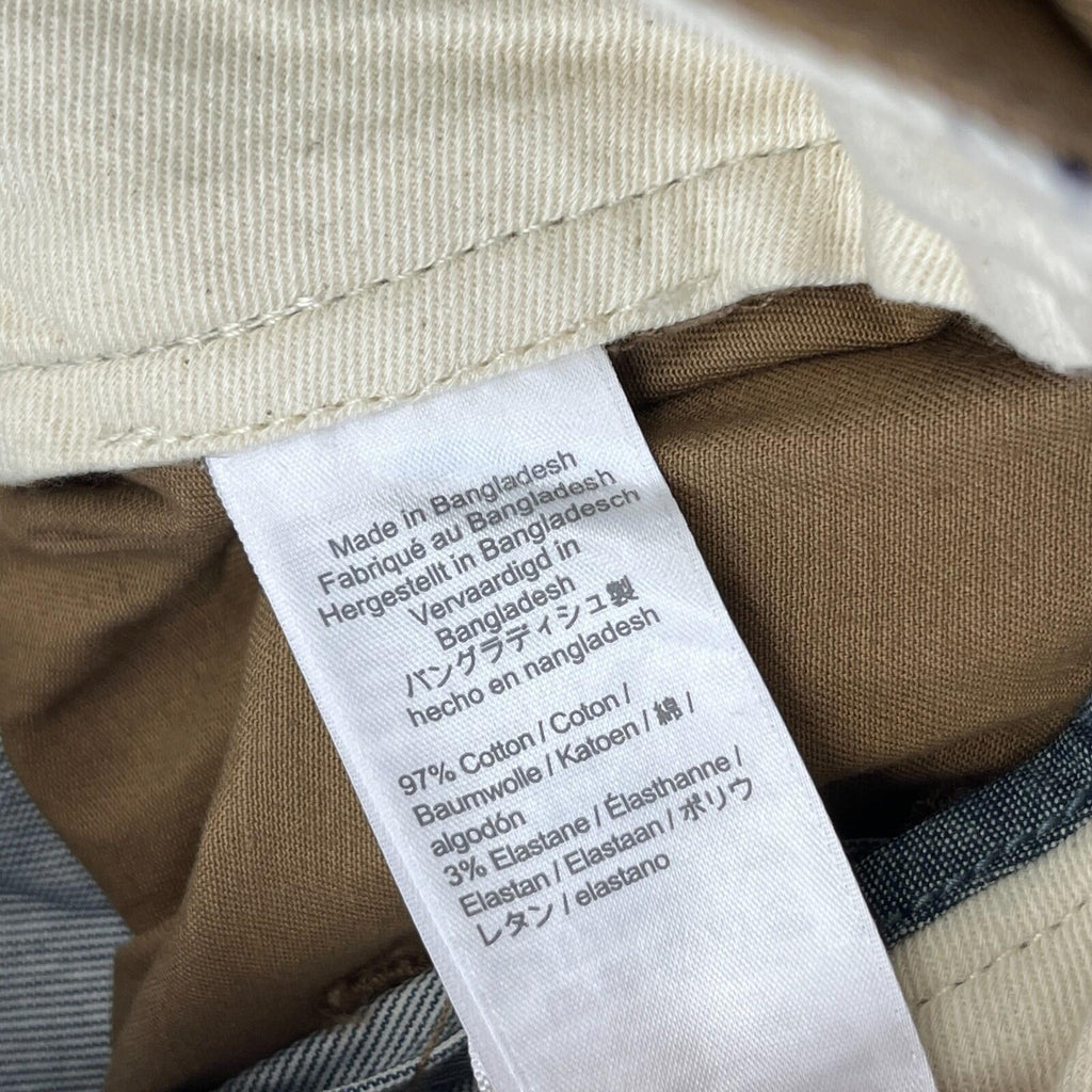 J Crew 250 Skinny Fit Stretch Chino Trousers in Brown W34" L32" New with Tags