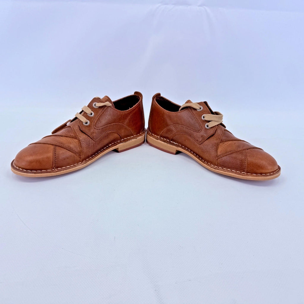 Delicious Junction DJ Mayfield Casual Shoes in Brown Mod UK size 5 - See Details