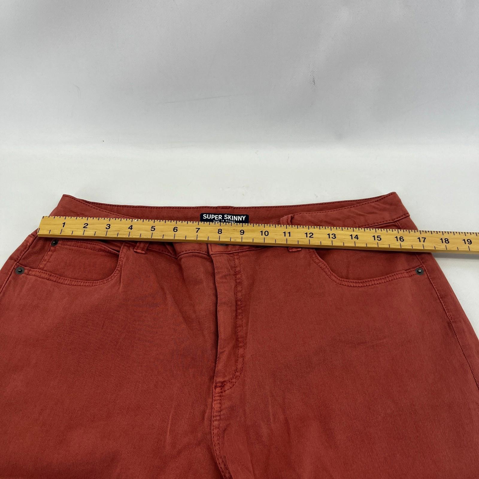 Marks & Spencer Salmon Pink Super Skinny Jeans - UK size 18S - BNWOT