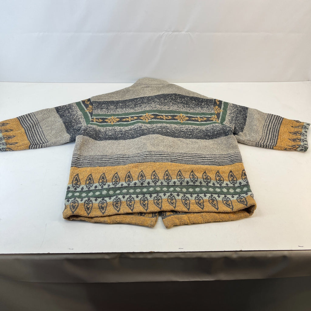 Teddy Smith California Outdoorsman Blanket Jacket Half Sleeve Beige/Yellow M