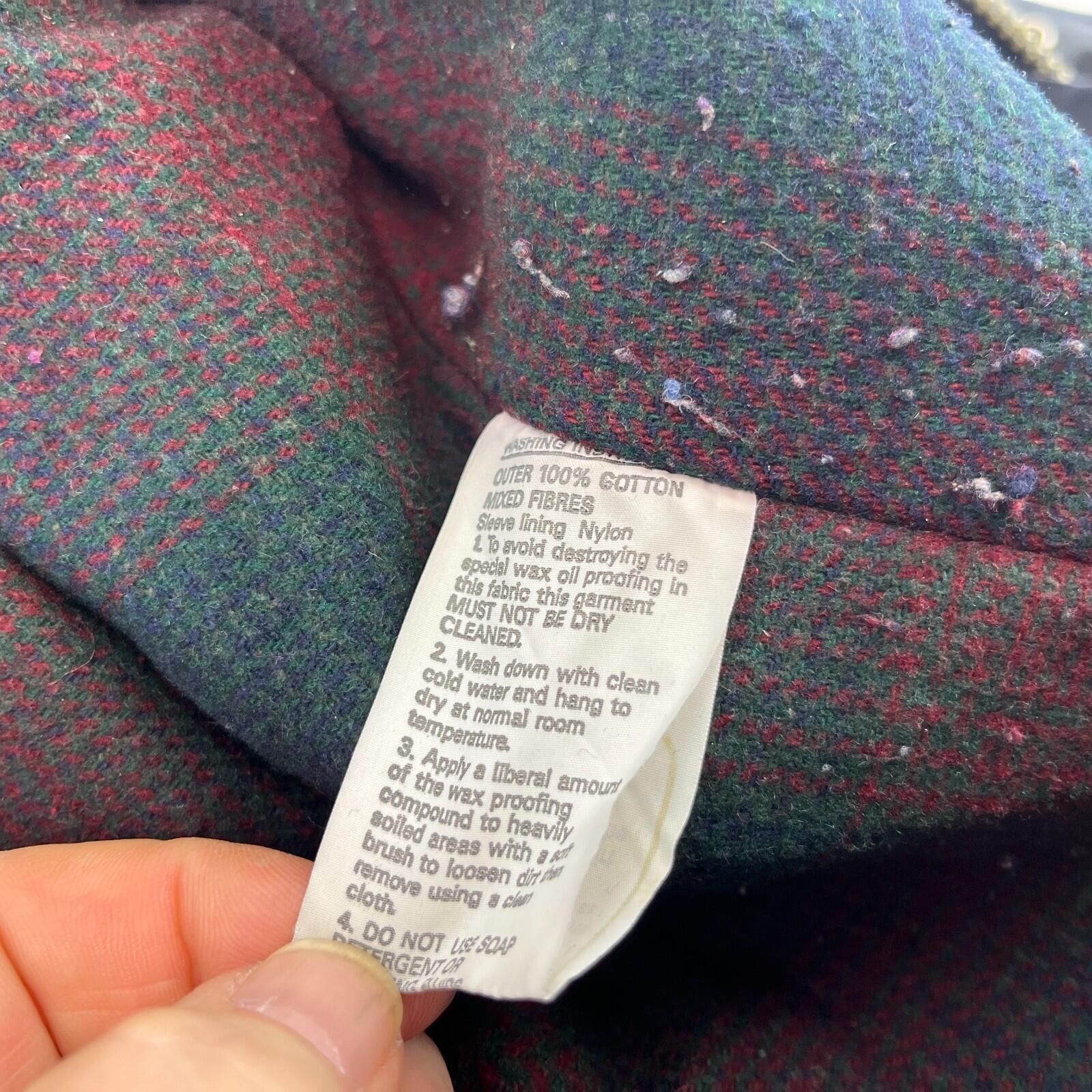 RAF Coats Wax Jacket in Black Mens size M Country Field Coat