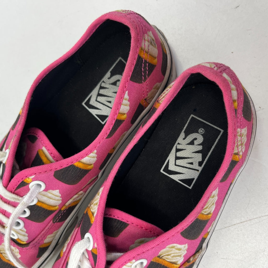 Rare Vans Off the Wall Pink Cupcake Trainers Shoes size UK 6 EU 39