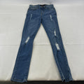 Fremont & Harris Kids Distressed Ripped Skinny Jeans in Blue size W24 10yrs