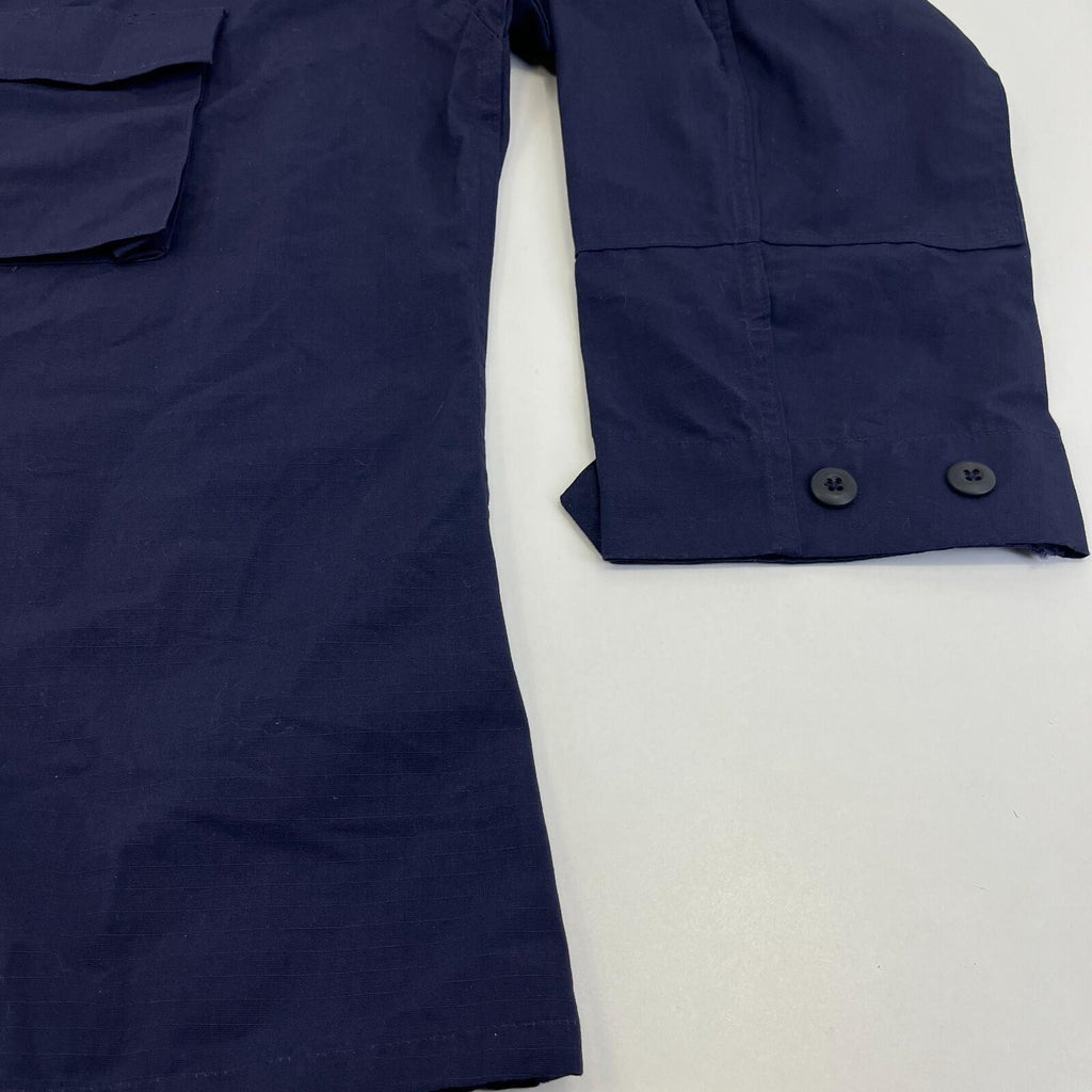 US Navy Chore Shacket Jacket Shirt Blue Ripstop size 2XL