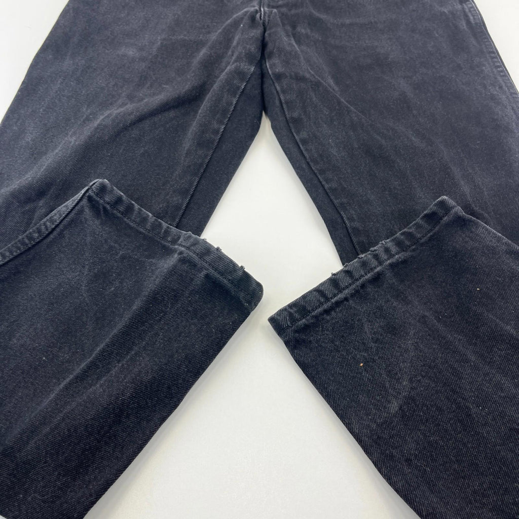 Wrangler Men’s Black Straight Fit Jeans size W34" L32" 100% Cotton