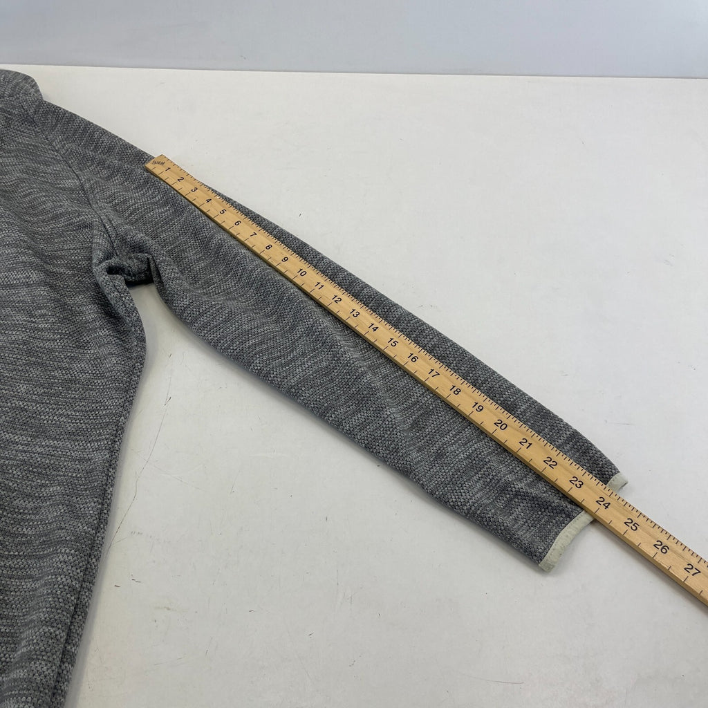 Craghoppers Womens Hybrid Fleece Jacket Grey Padded Quilted Size UK 18 - EU 44