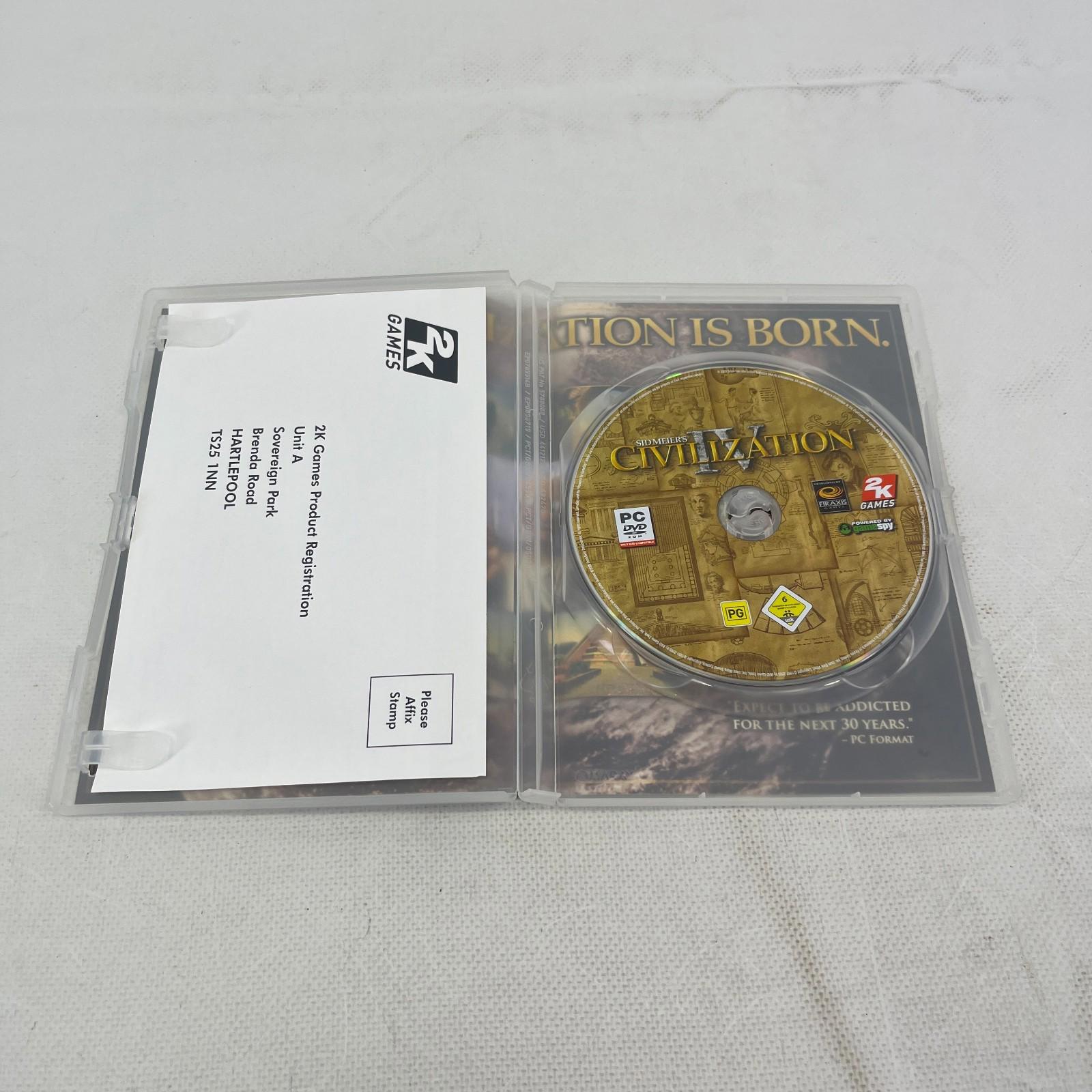 Sidmeier's Civilization IV PC DVD - Video Game