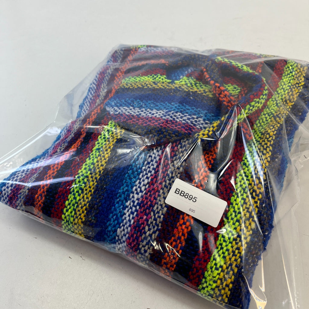 Genuine Mexican Baja Hoodie Pullover Hippie Festival Multicoloured UK size M