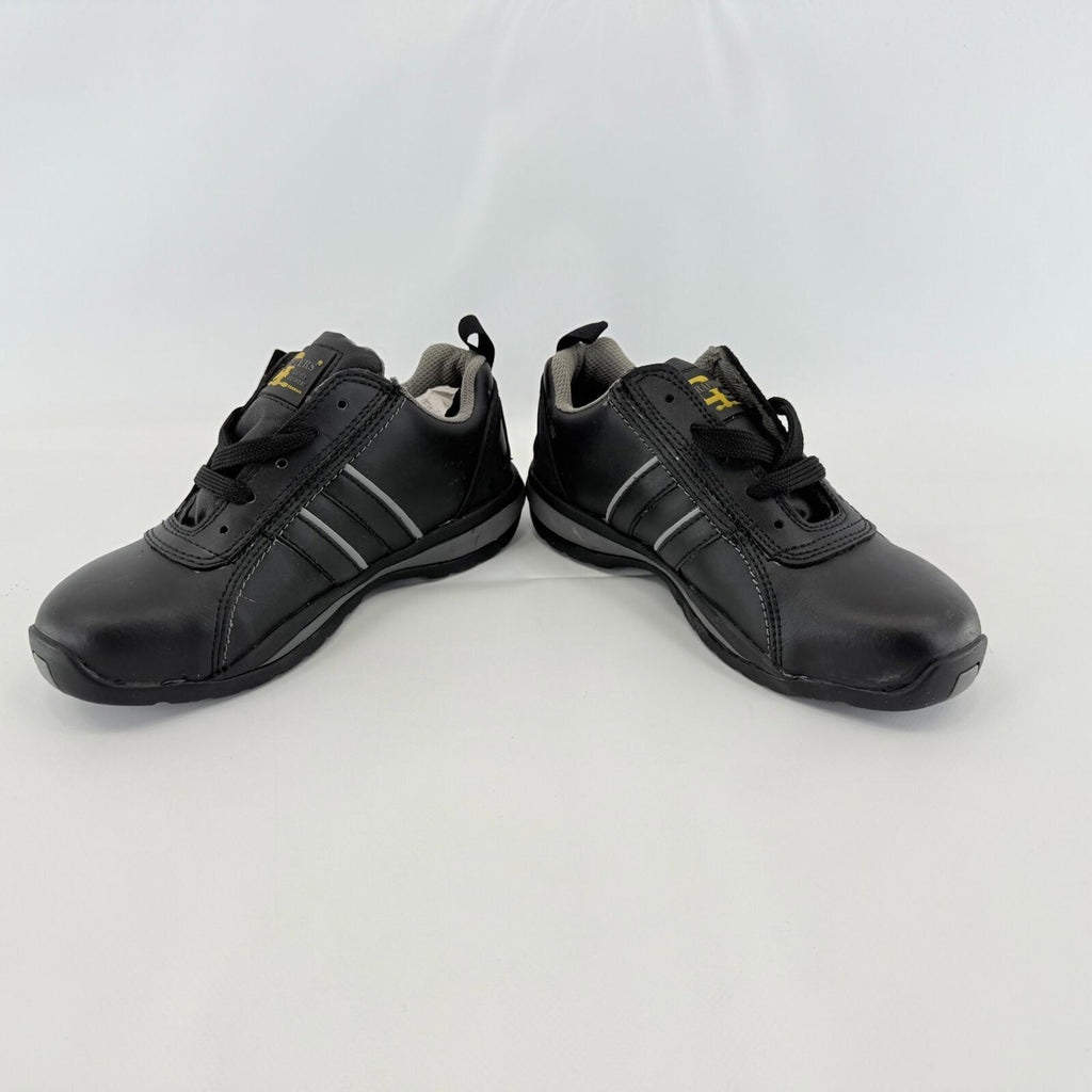 Grafters Leather Ankle Safety Boots Steel Toe Cap Lace Up Work Trainer UK size 3