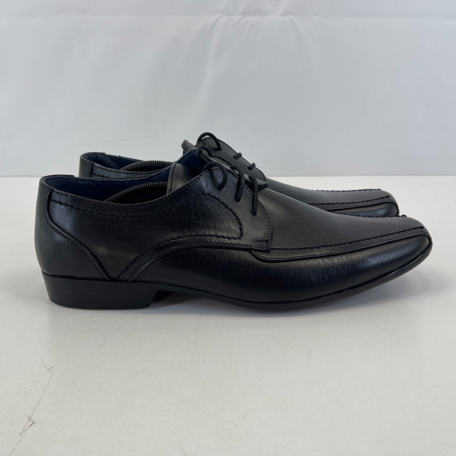 Giorgio Men's Leather Oxford Shoes in Black size 12 - New Formal Dress