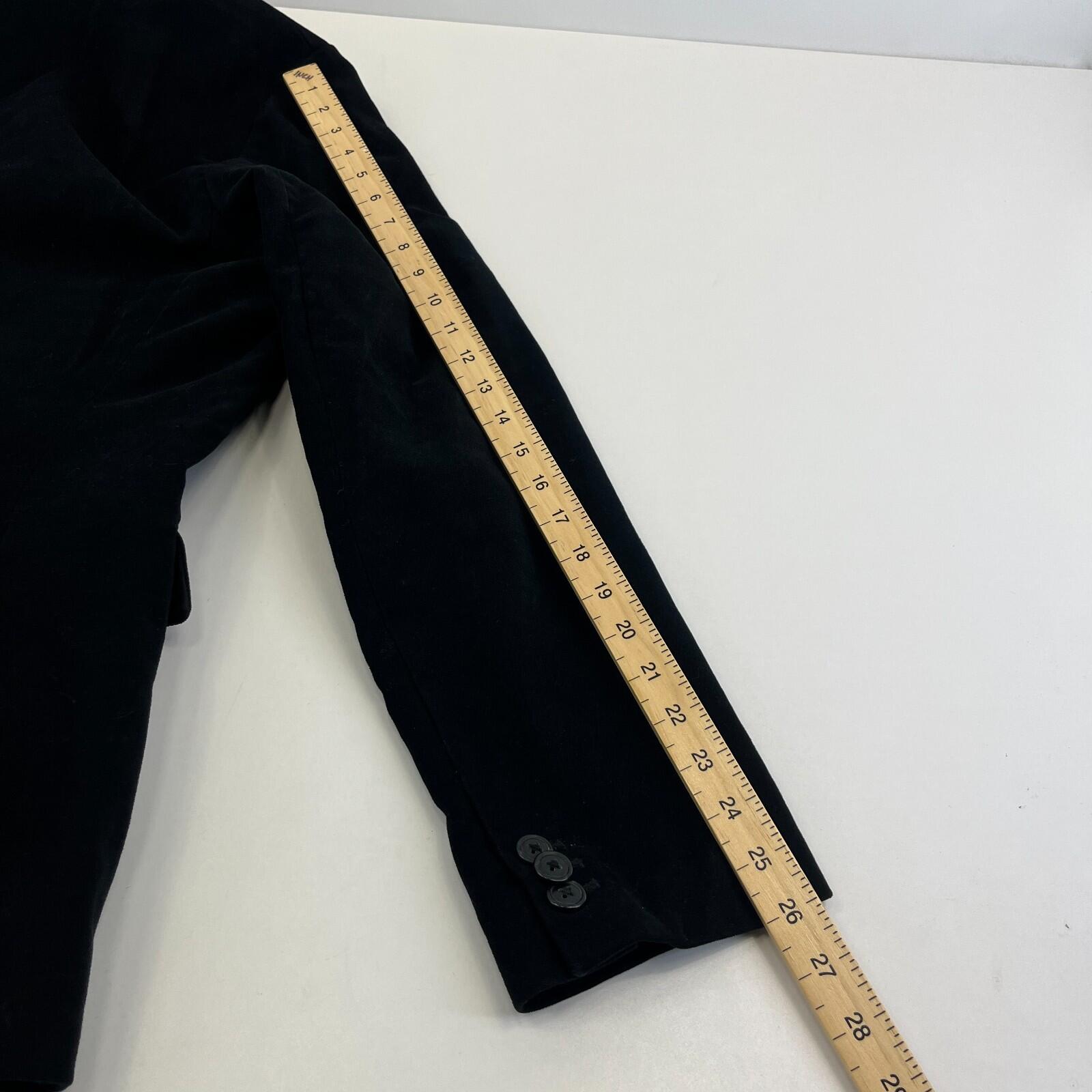 Gap Moleskin Jacket Blazer Men’s 100% Cotton size XL in Black
