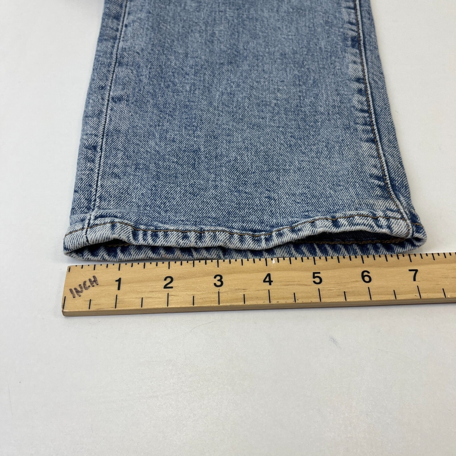 Levi Strauss 514 Jeans Blue Regular Straight Denim W32 L30 Zip Fly Men's Red Tab