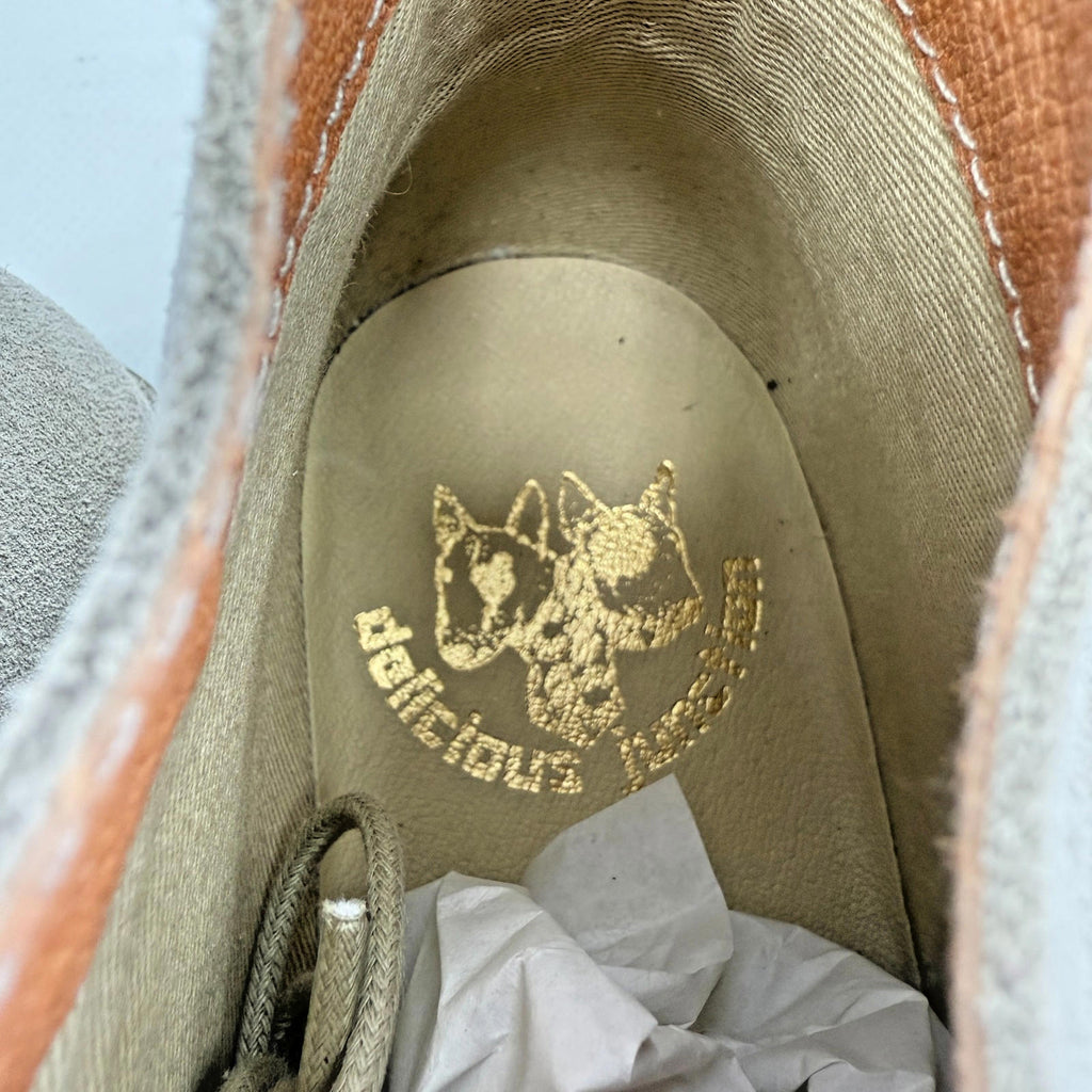 Delicious Junction Crowley Suede Desert Boots in Beige size UK 9 EU 43