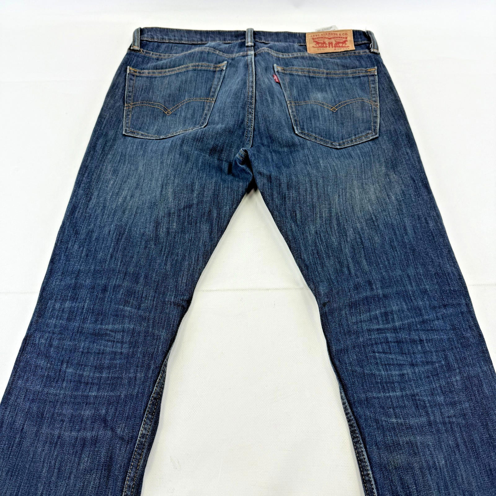 Levi's 510 Jeans Mens Blue Slim Skinny Stone Wash W32" L34" Levi Strauss Denim