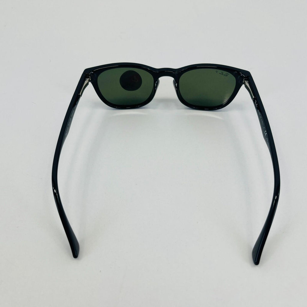 Ray-Ban RB4140 601/58 49020 Polarized Black Sunglasses Crystal Green 49mm Lenses