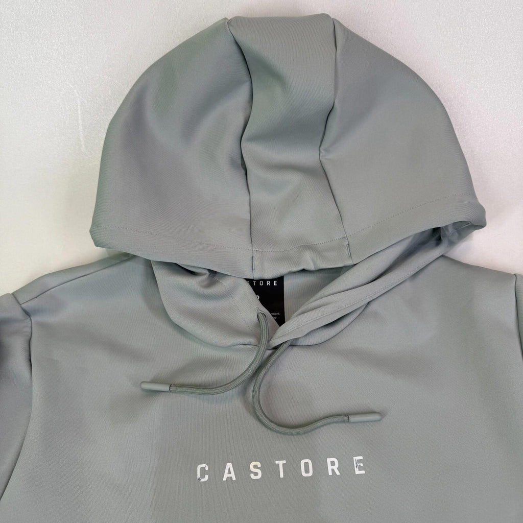 Castore Spellout Hoodie Grey Women's size 12 - NWOT - See Details