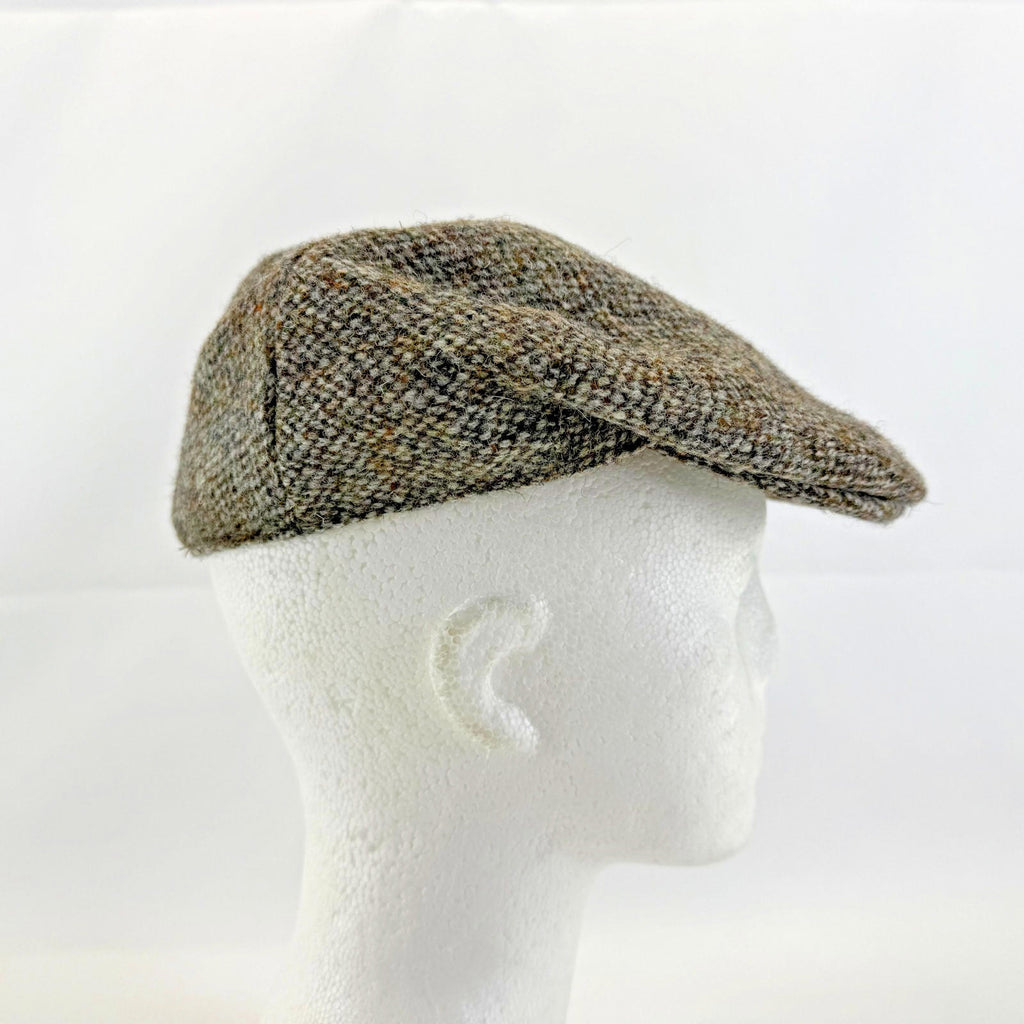 Vtg Christys of London Crofter Flat Cap Peaky Blinders 100% Wool 55cm 6 3/4