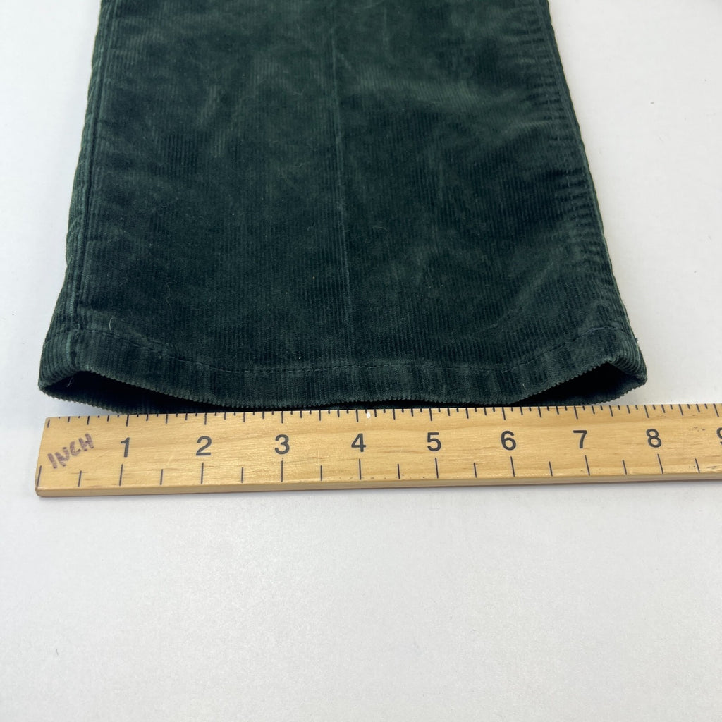 Rohan Men's Dark Green Cord Trousers size 34S Leg 29" Straight Leg