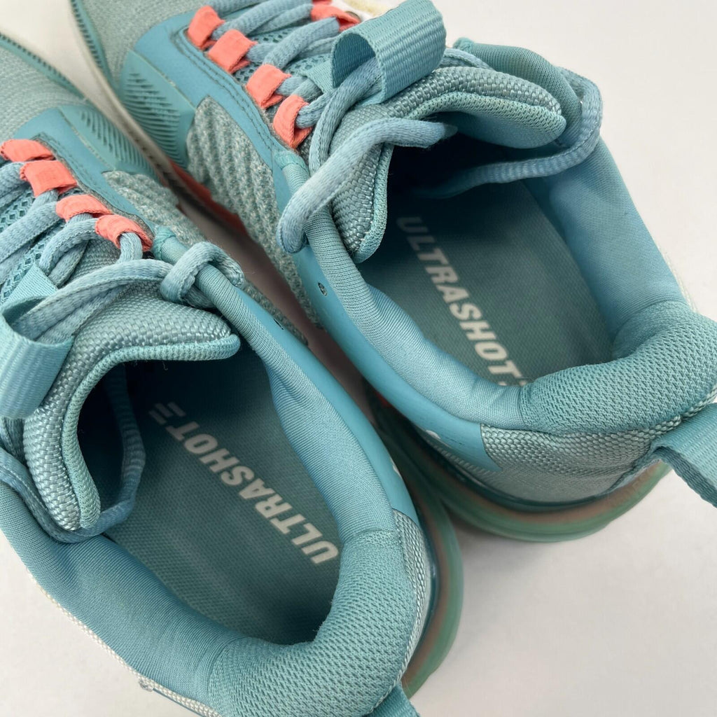 K-Swiss Ultrashot 3 Tennis Shoes in Turquoise & White - Women's size UK 5 EU 38