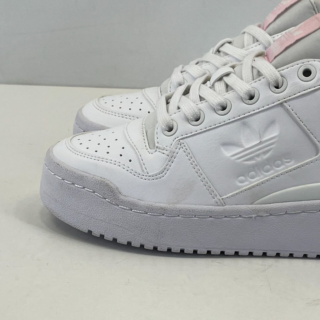 Adidas Forum Bold White & Baby Pink size UK 4 EU 36 2/3