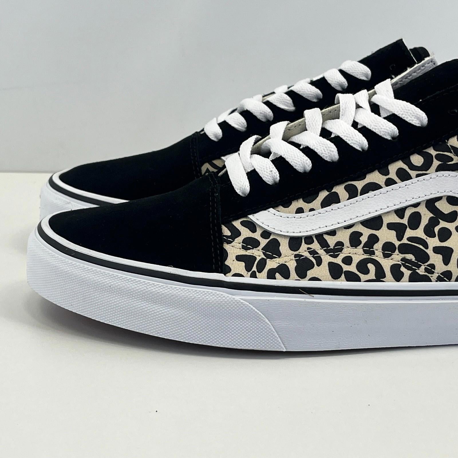 Vans Safari Animal Print Low Top Trainers size UK 10.5 EU 45 - New in Box