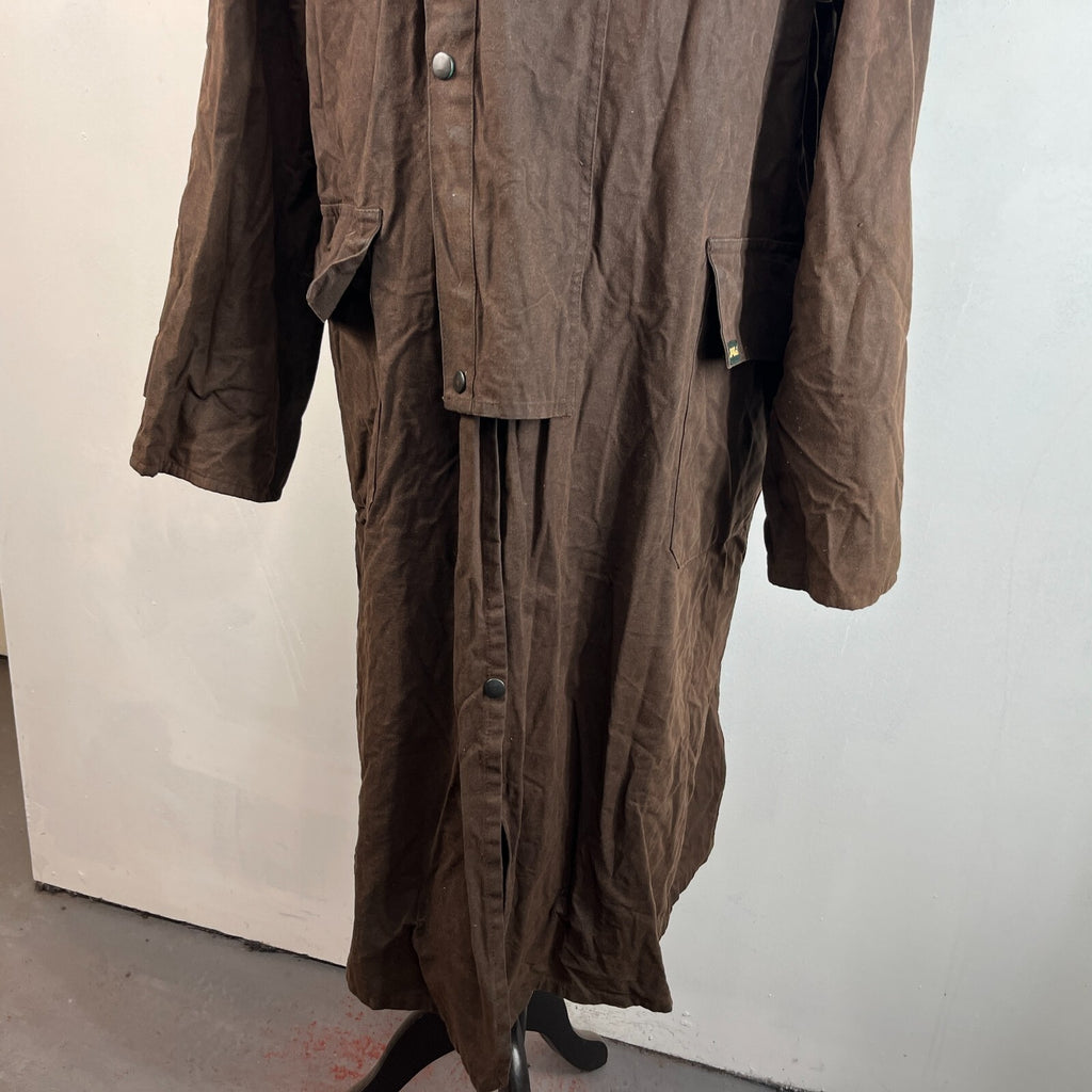 Blue Riband Made in England Wax Stockmans Riding Jacket in Brown Women's size XL