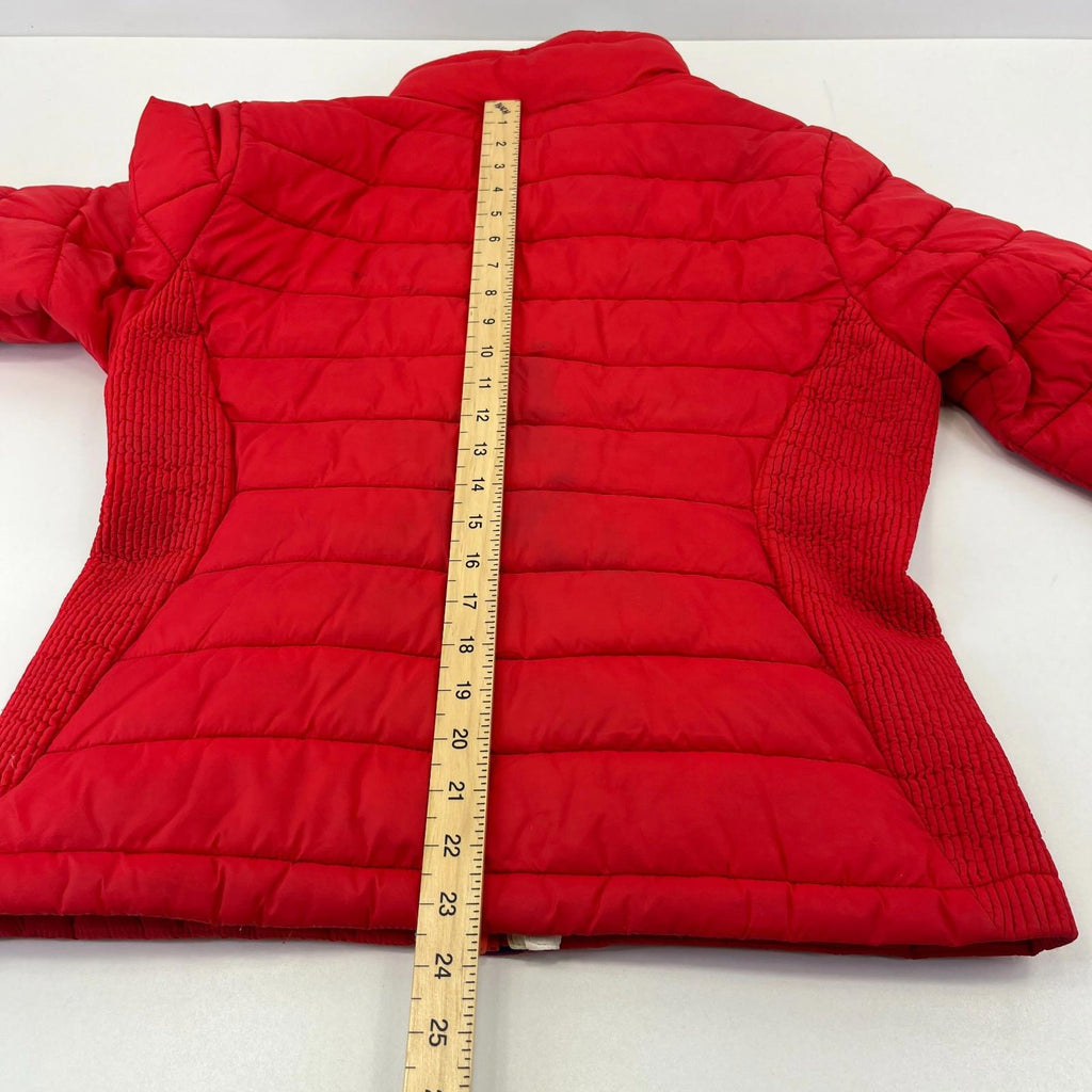 Superdry Original Fuji Jacket Coat Women’s size 14 Quilted Red Warm Ladies