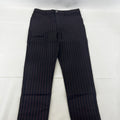 Clockhouse Womens Black/Purple Striped Jeans Cotton Blend Skinny size 38R - W28" L29" - NWOT