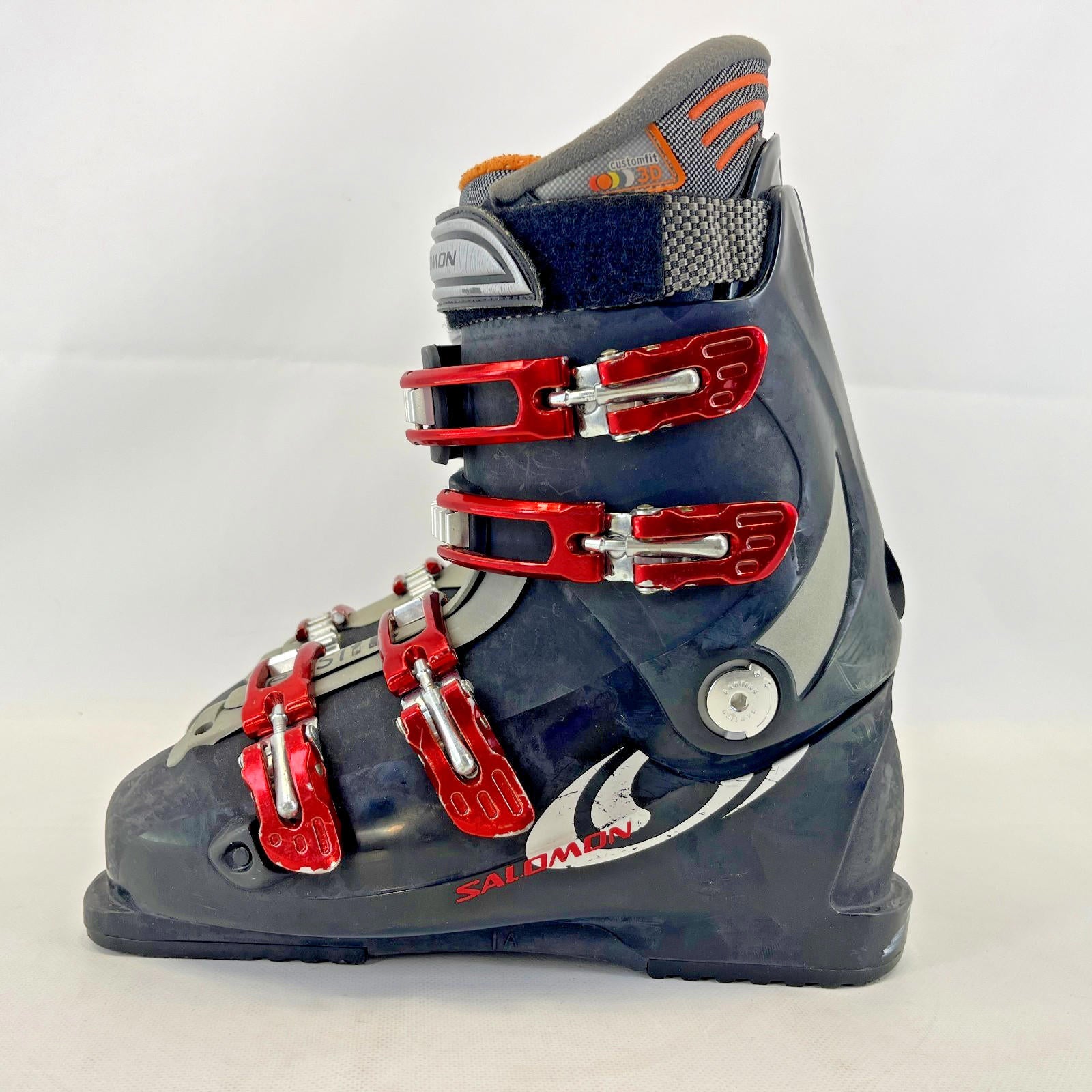 Salomon Performa 7.0 Ski Boots Men's size UK 9.5 EU 44 Black & Red