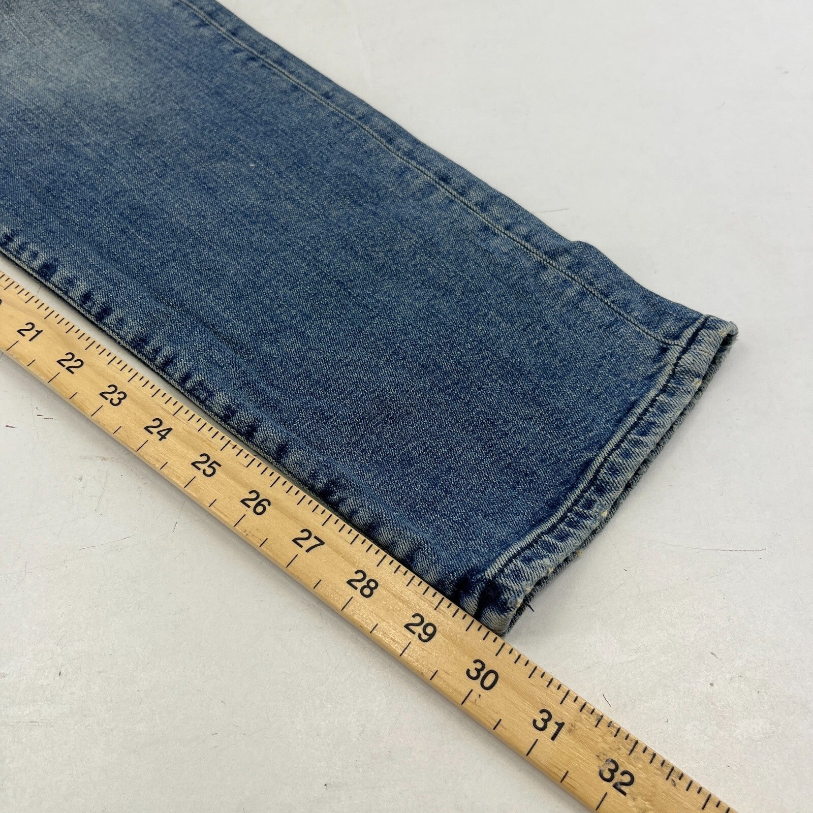 Mens SuperDry 04 Daman Straight Stretch Blue Jeans W31" L30"