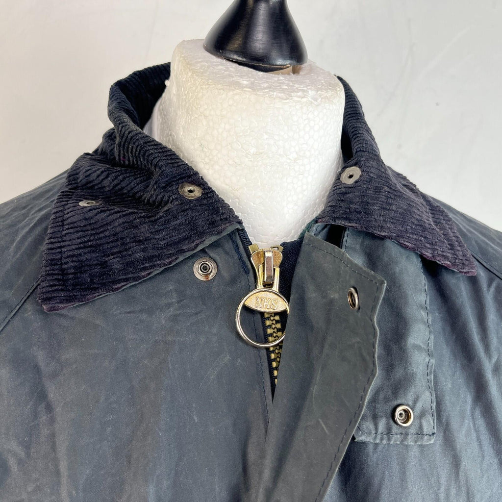 RAF Coats Wax Jacket in Black Mens size M Country Field Coat