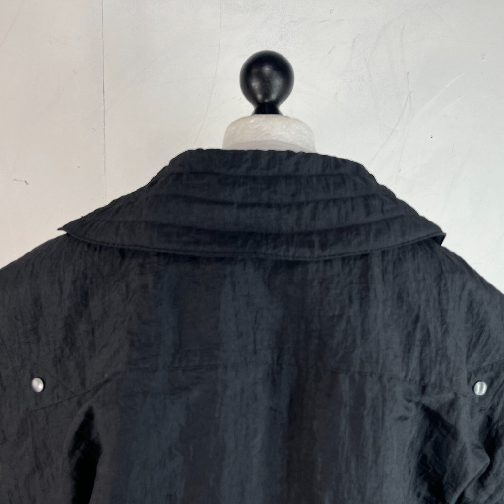 Genuine Macintosh Women's Insulated Mac Rain Trench Coat in Black UK size 12
