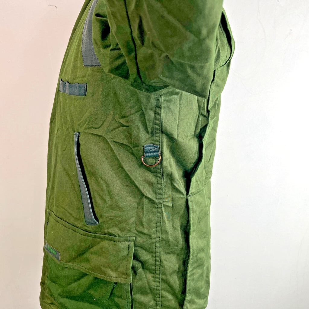 Vintage Turima Sweden Men's Hunting Jacket size Large in Green with Fleece Liner