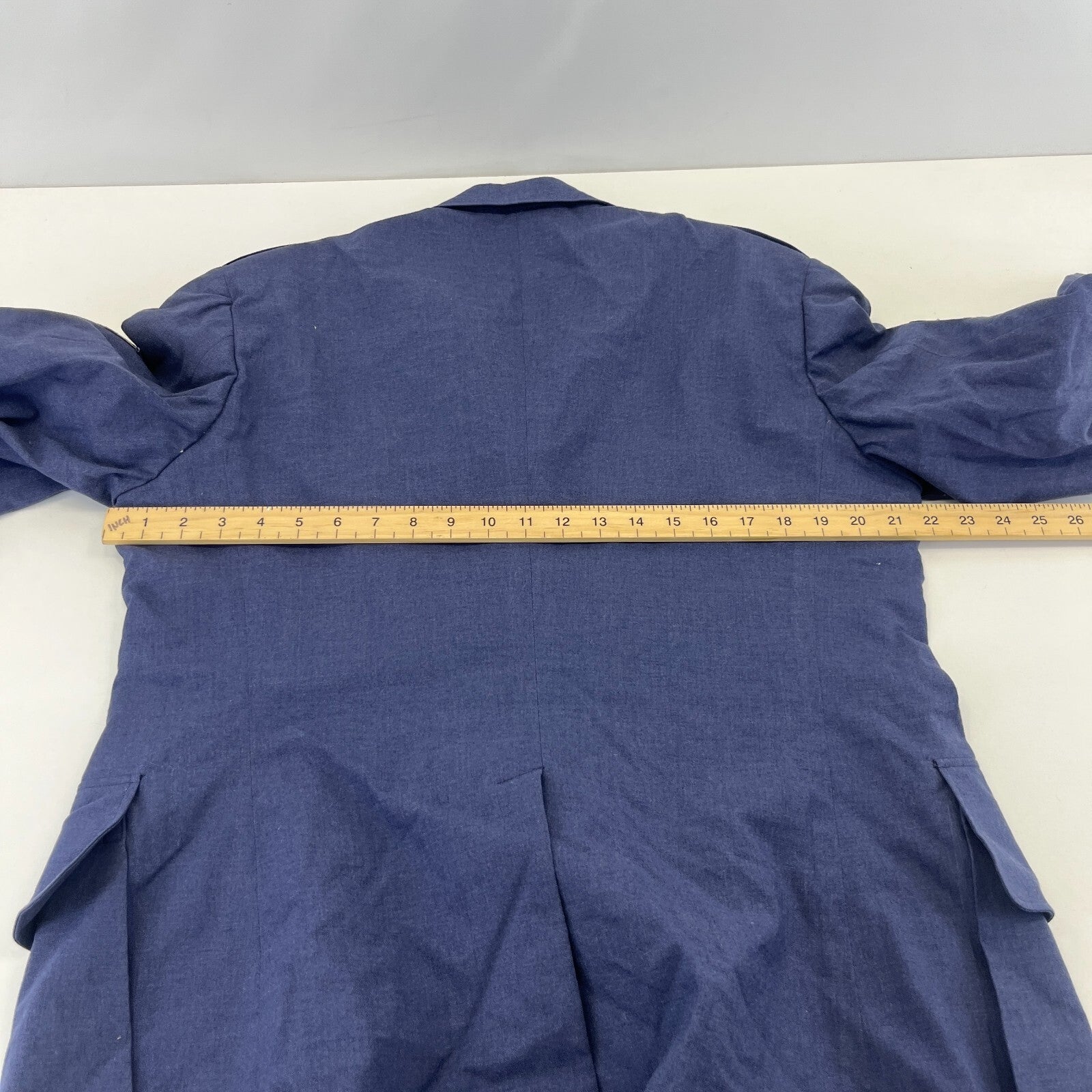 USAF Air Force Military Tropical Dress Uniform Blazer Jacket in Blue size 42R