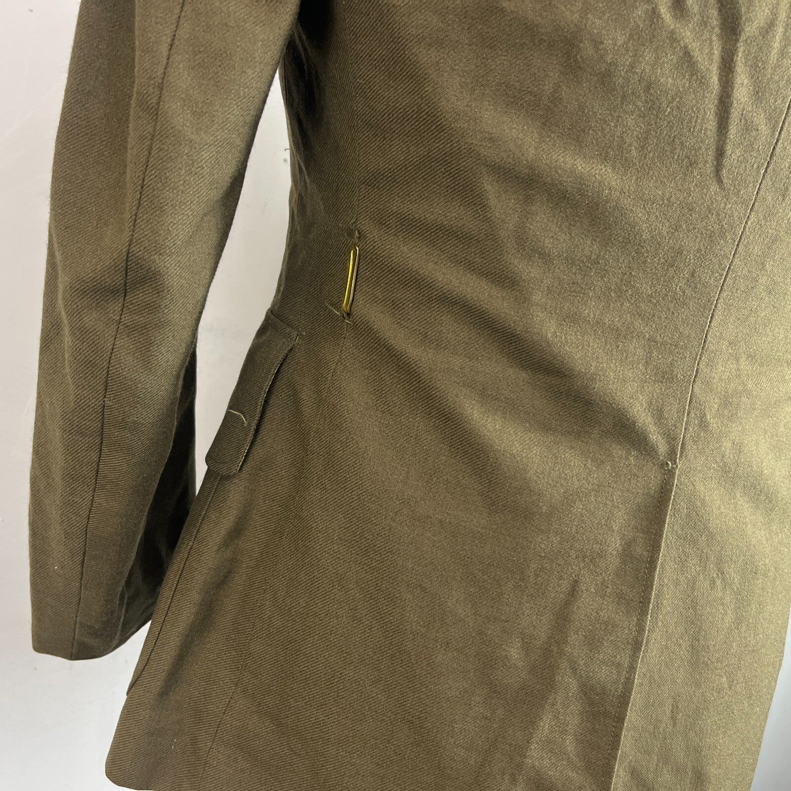 Rare Vintage 1971 French Military Jacket Parade Dress Tunic size 96C