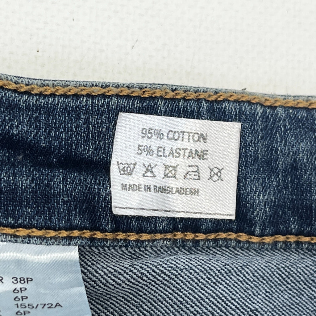 C&A Divided Mid Blue Super Skinny Jeans Women's UK size 8 - NWOT