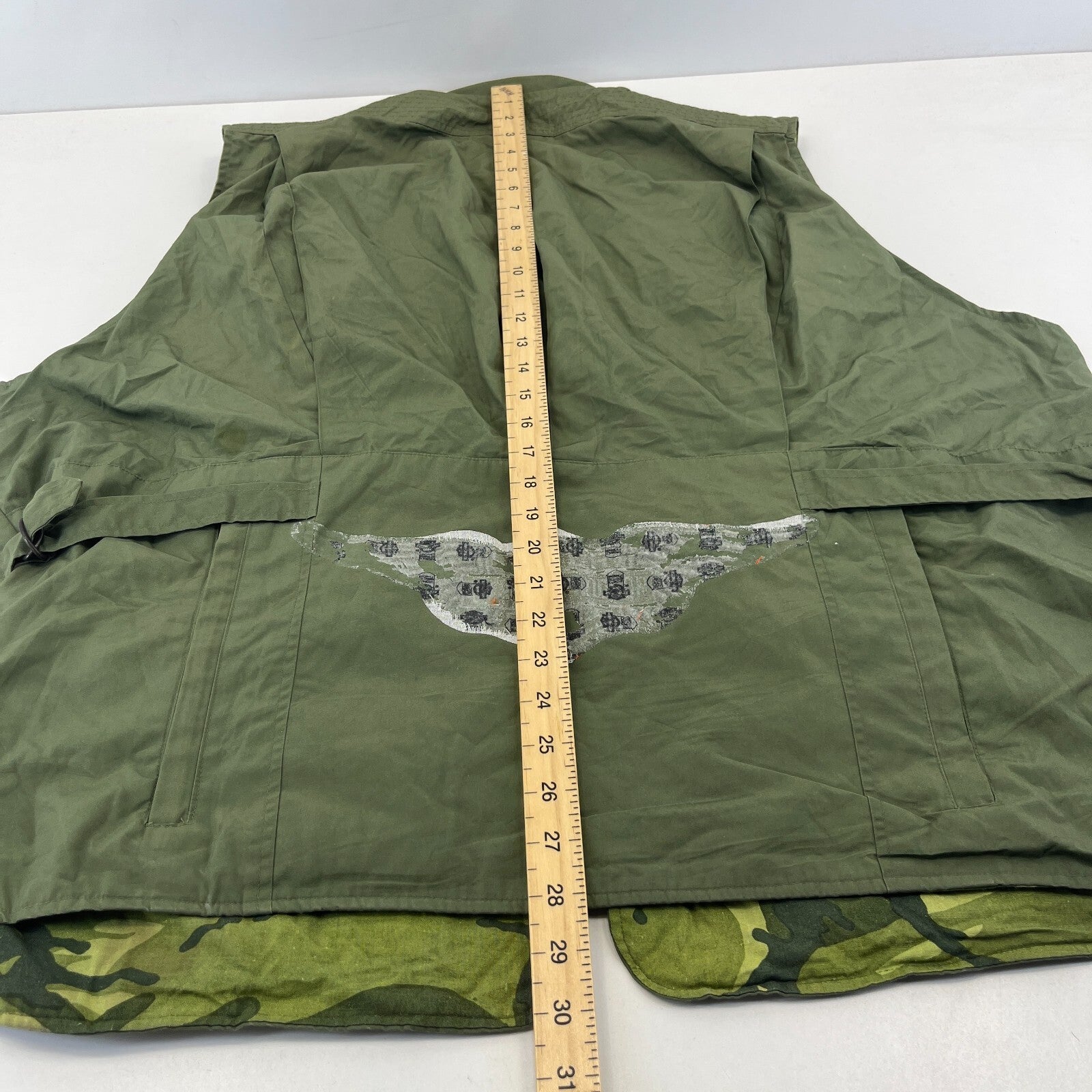 Khaki Green Men's Fishing Vest Gilet Hunting Shooting Multi Pocket size 2XL