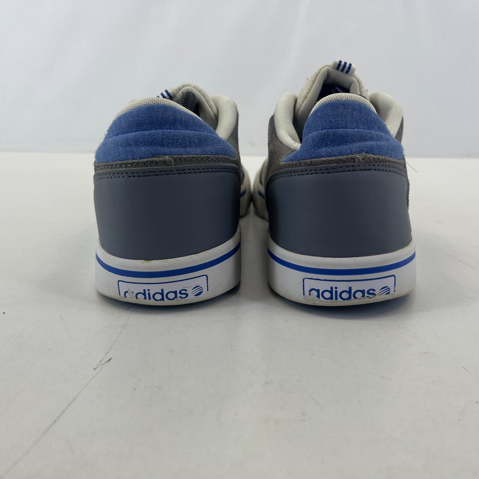 Adidas Neo Suede Leather Trainers in Grey Blue 2015 size UK 12 EU 47 1/3