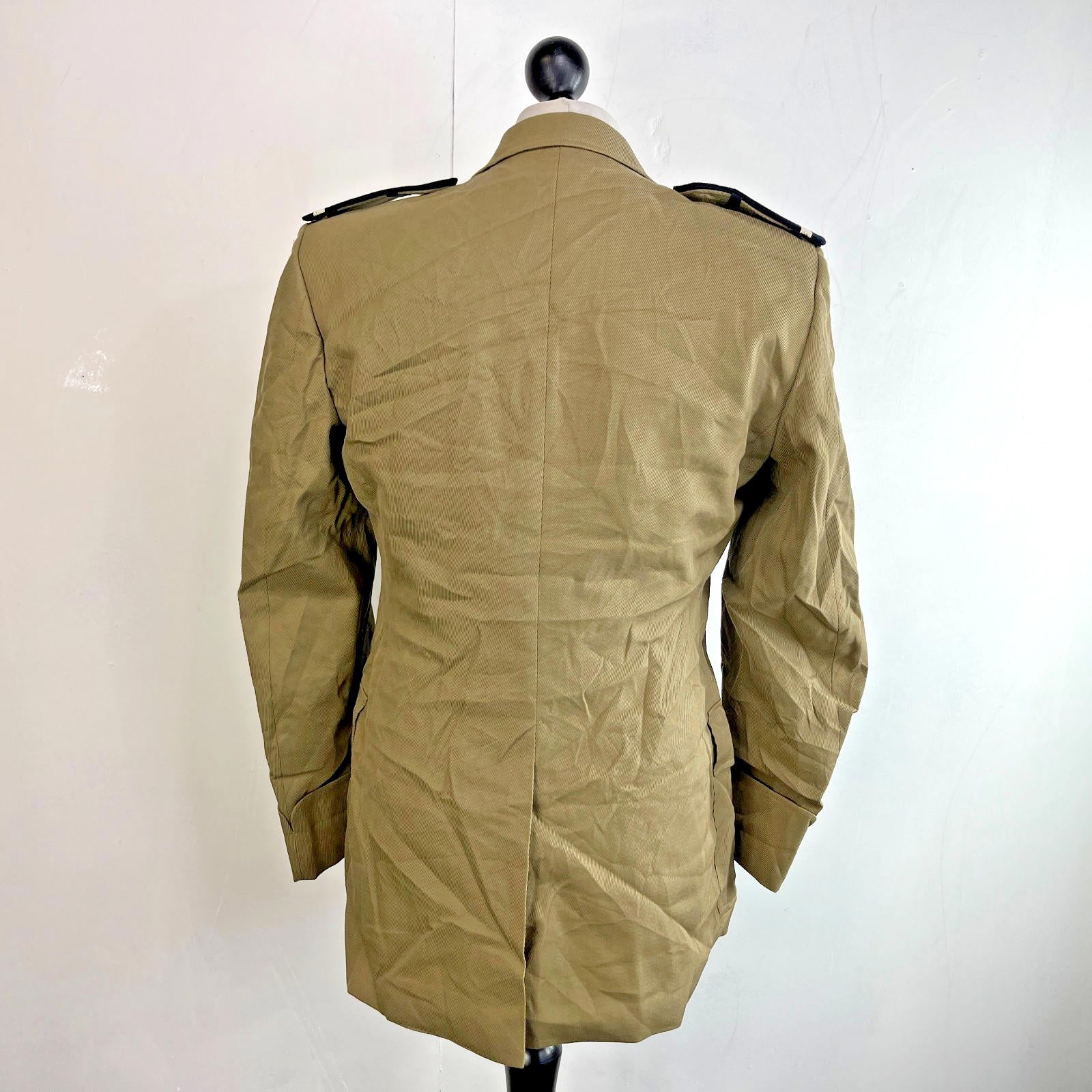 Rare French 15th Infantry Division Officers Jacket Army Military Dress Blazer M