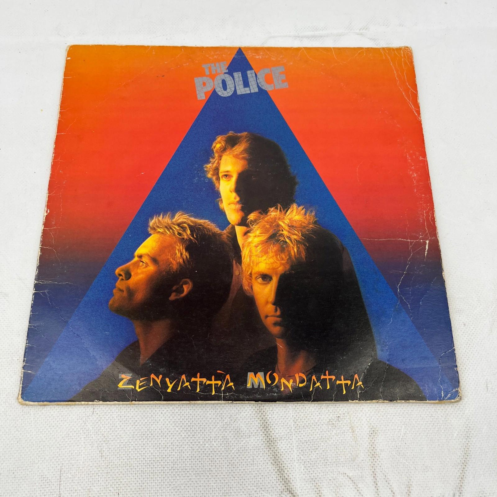 The Police - Zenyatta Mondatta UK Vinyl LP 1980 A&M AMLH64831  EX/VG