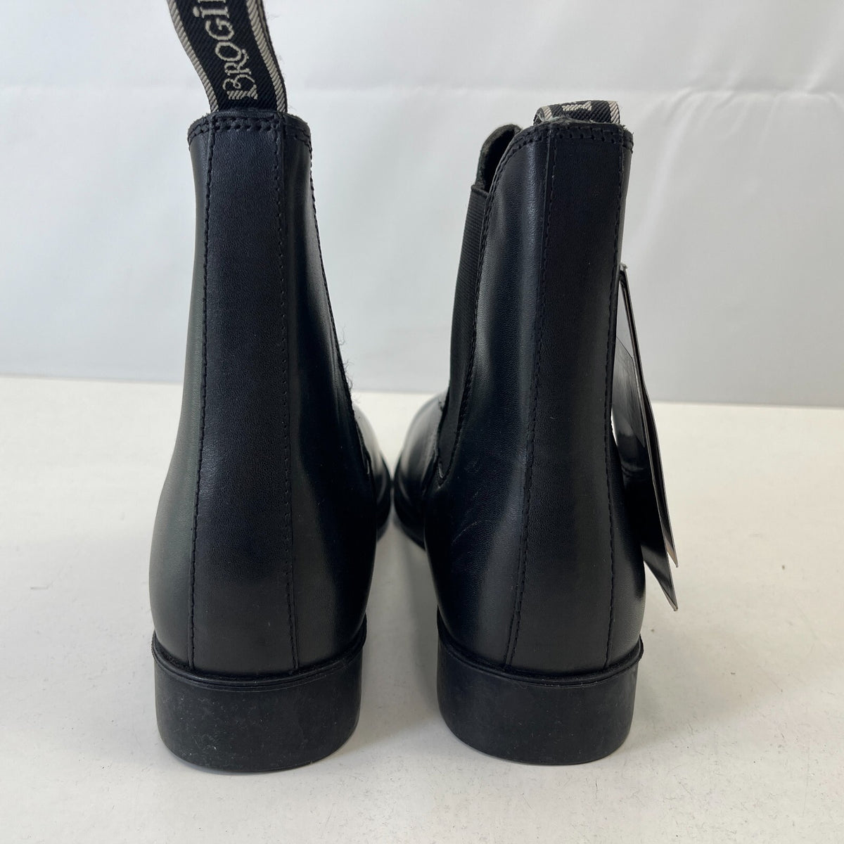 Brogini Men's Jodhpur Black Leather Chelsea Boots size UK 11 - EU 45