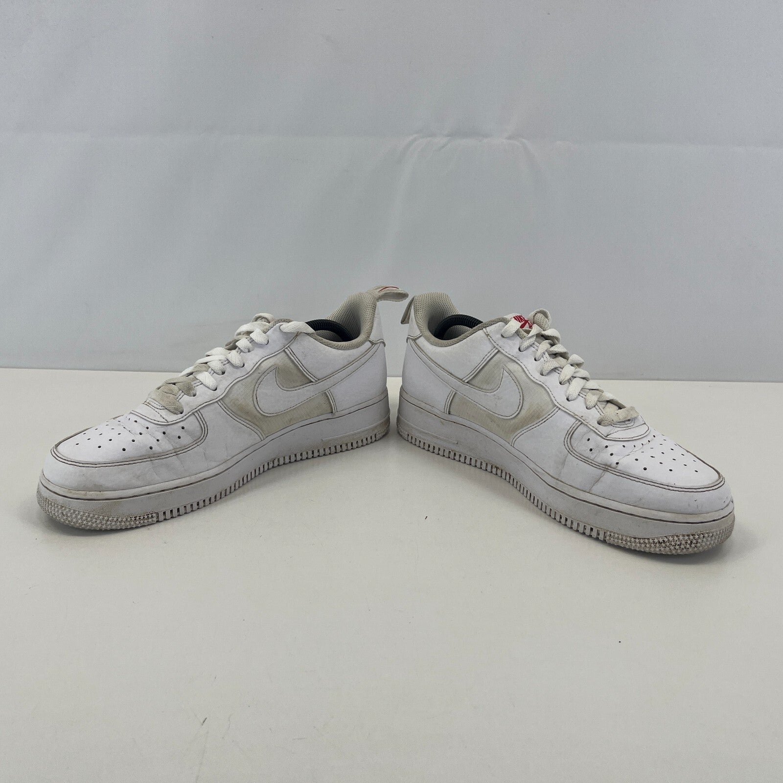 Nike Air Force 1 Low White Red AF1 size UK 9 EU 44