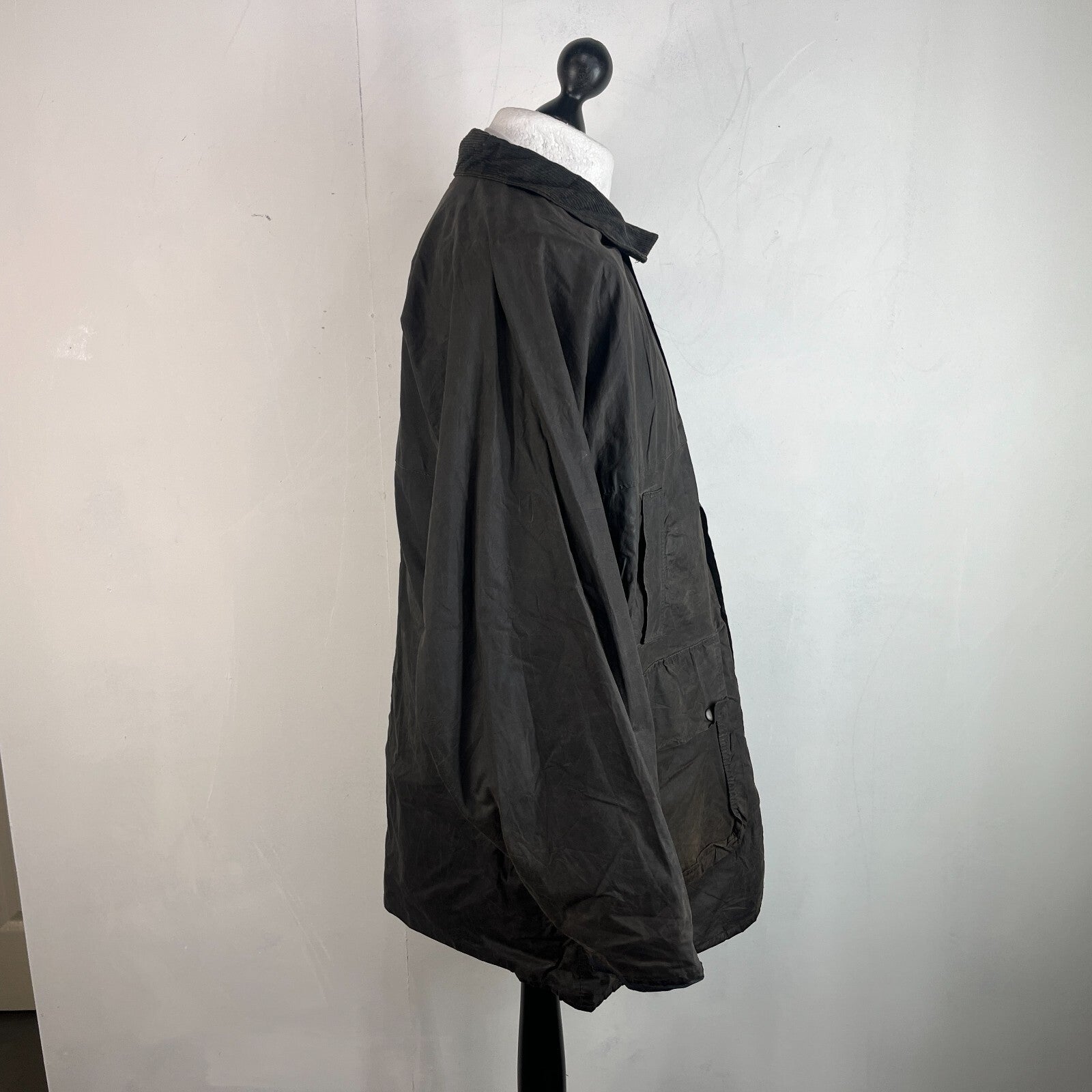 Alfa Laval Hamra The Windsor Wax Jacket size XL in Black Made in England